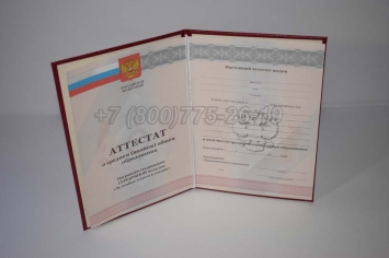 Аттестат За 11 Класс 2012г Серебро в Вологде