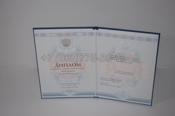 Диплом Техникума 2025г ГОЗНАК в Вологде